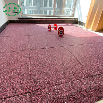 Anti Slip Waterproof High Density 20mm Rubber Gym Flooring